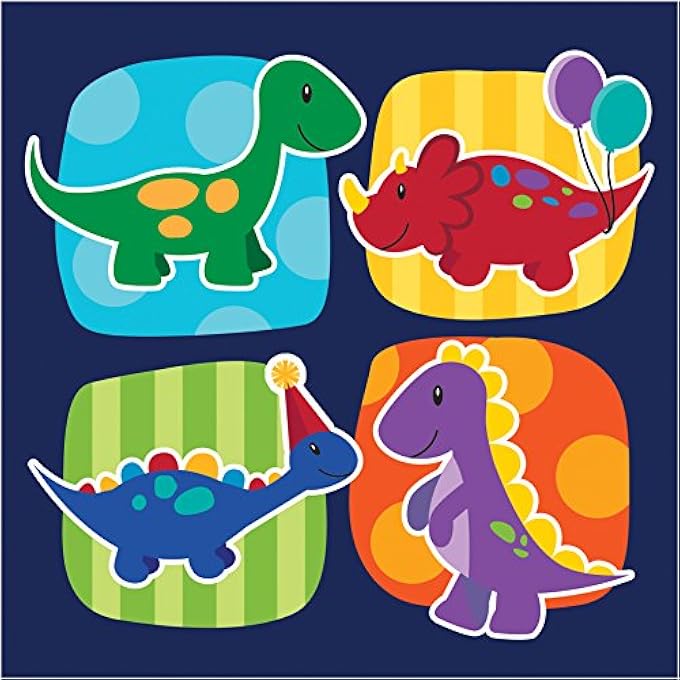 LITTLE DINO PARTY LUNCH NAPKINS 3-PLY